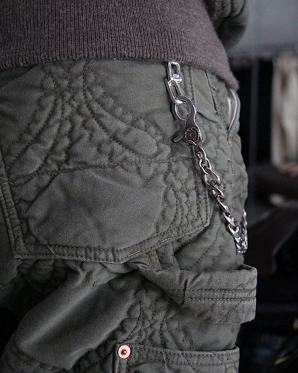 SUGARHILL / QUILTED DOUBLE KNEE PANTS