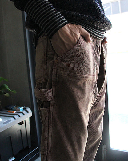 SUGARHILL / UNEVEN DYED DOUBLE KNEE PANTS