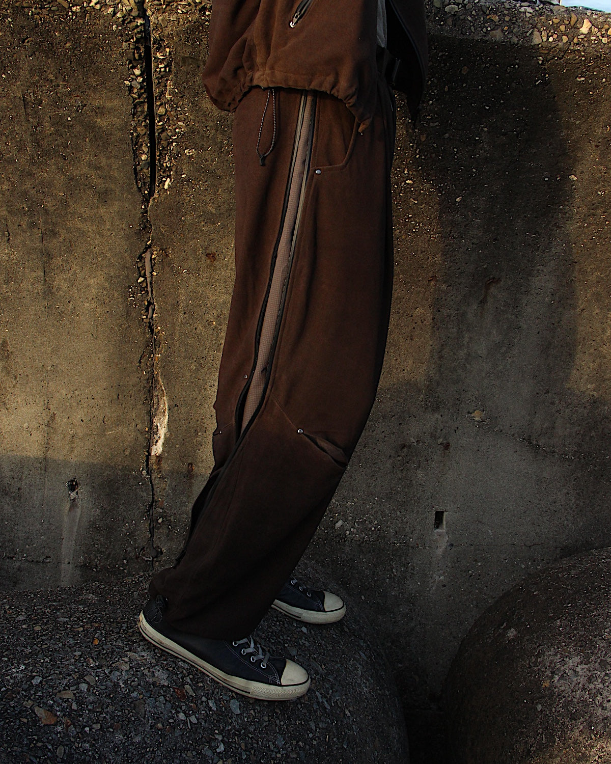 PASTOR NOVA / DIAGONAL SUEDE PANTS Ⅲ