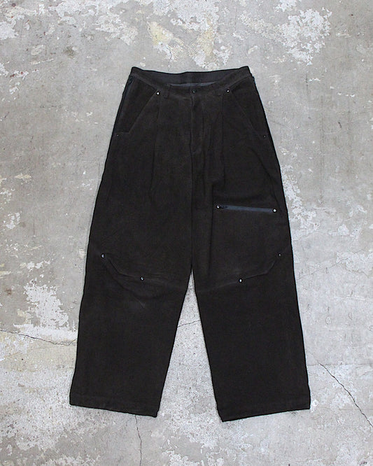 PASTOR NOVA / DIAGONAL SUEDE PANTS Ⅲ