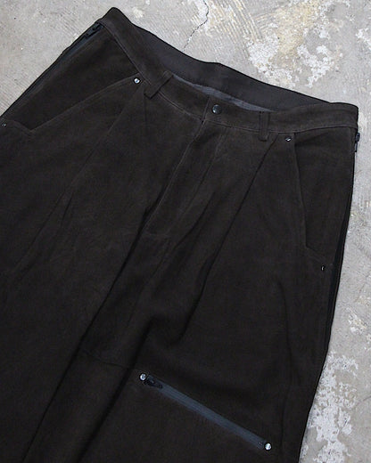 PASTOR NOVA / DIAGONAL SUEDE PANTS Ⅲ