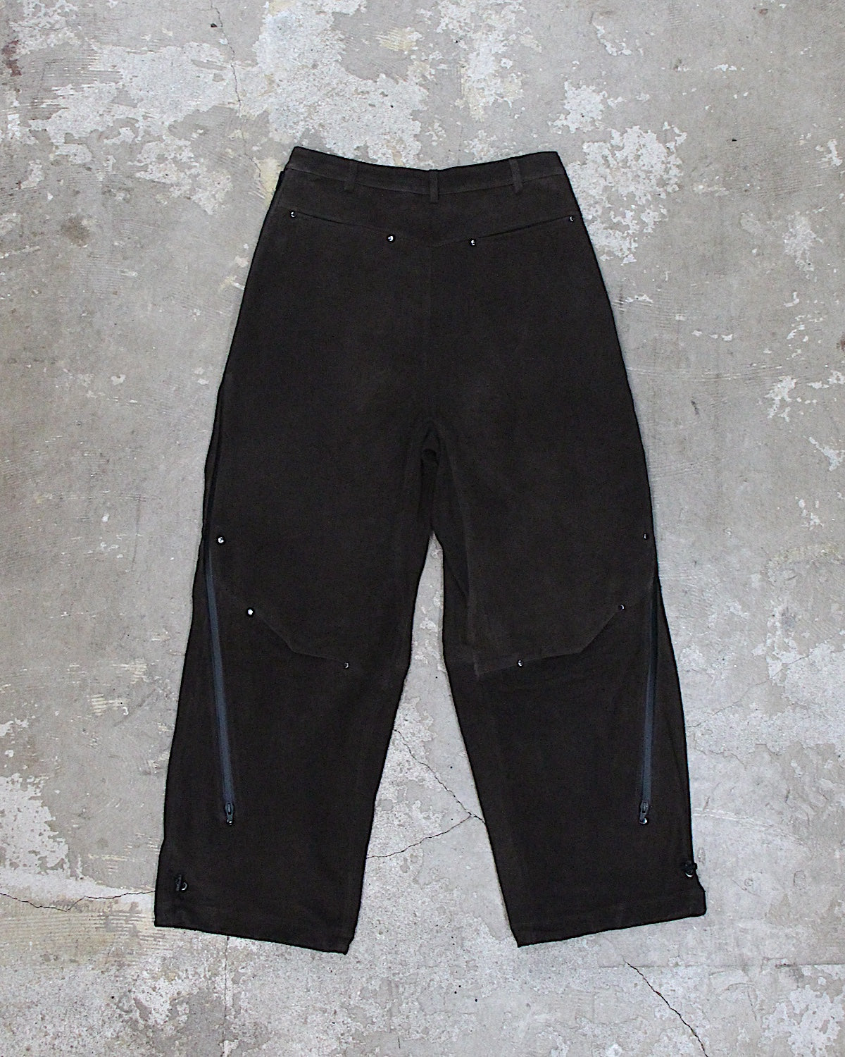 PASTOR NOVA / DIAGONAL SUEDE PANTS Ⅲ