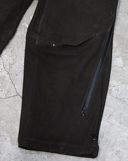 PASTOR NOVA / DIAGONAL SUEDE PANTS Ⅲ