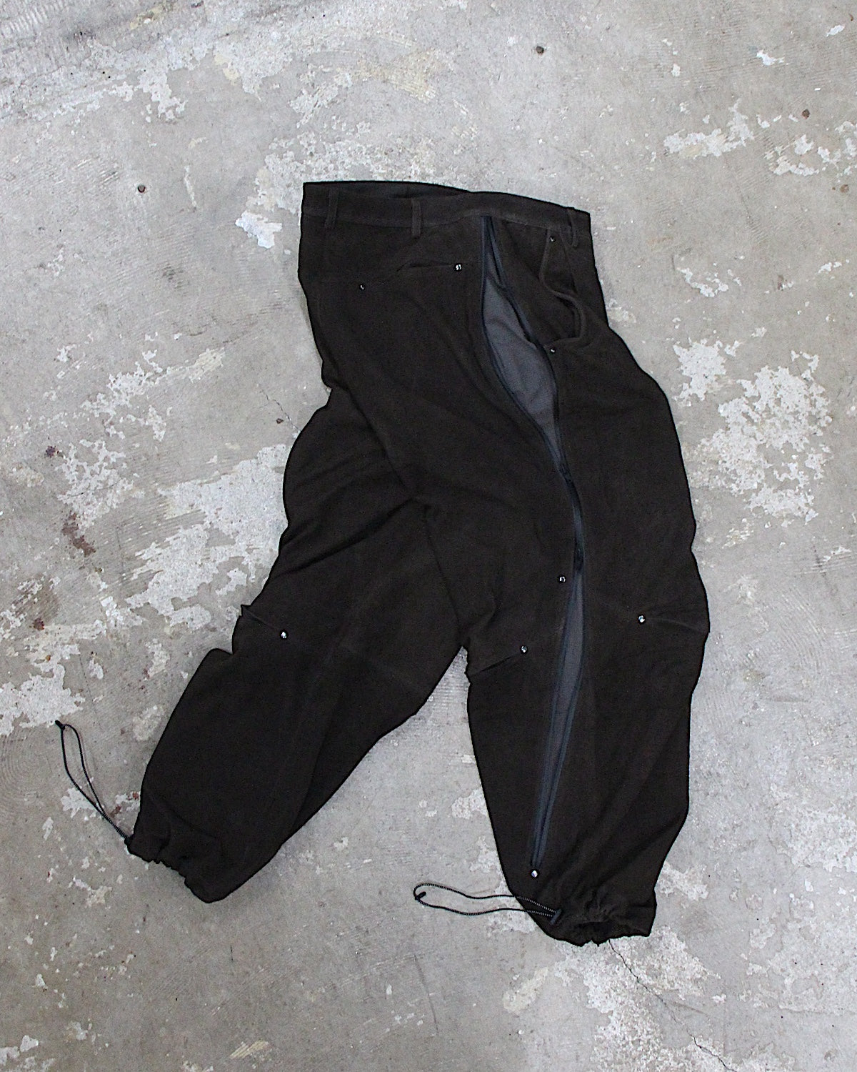 PASTOR NOVA / DIAGONAL SUEDE PANTS Ⅲ